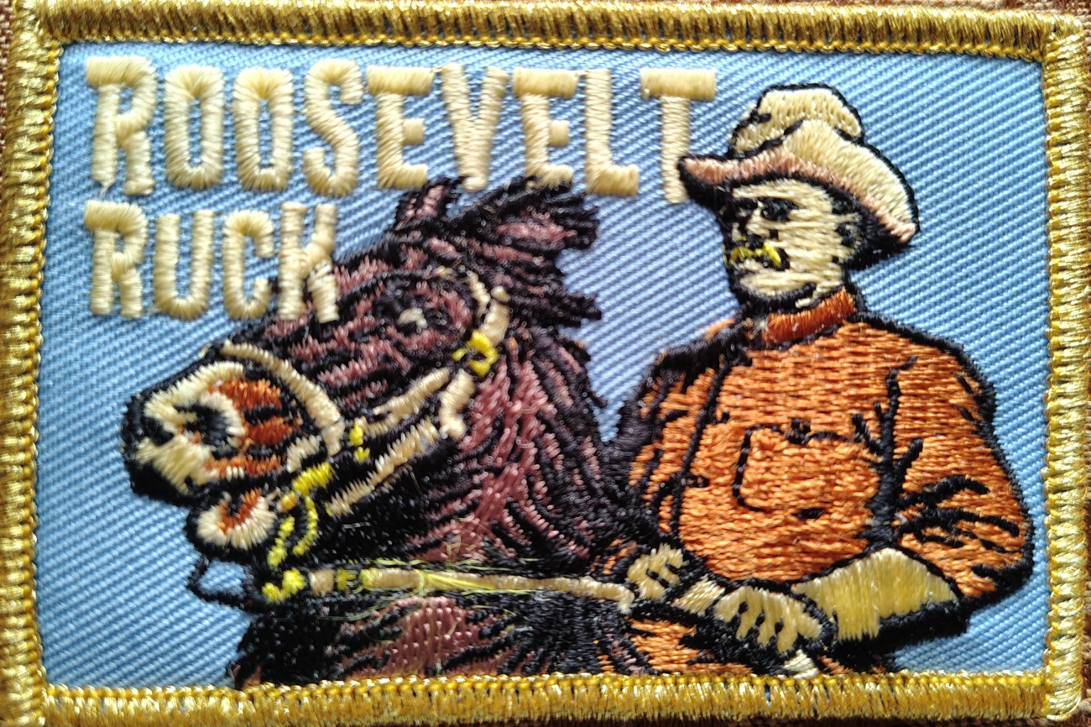 Roosevelt Ruck Gold Challenge Patch
